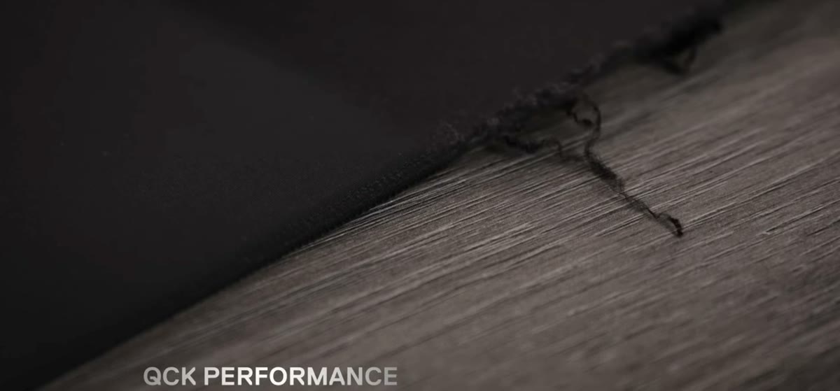 Low-profile stitched edge detail